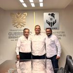 En la capital del estado, acompañado por el Arq. Javizaí Pérez, sostuvimos una reunión de gestión con el Ing. Martín Vega González, Director General de CICAEG.